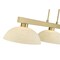 Z-Lite Cobalt Billiard, 3-Light, 13.5 In.W x 49 In.L x 9.25 In.H, Modern Gold/Golden Mottle 152MGLD-DGM13 - alternate 7